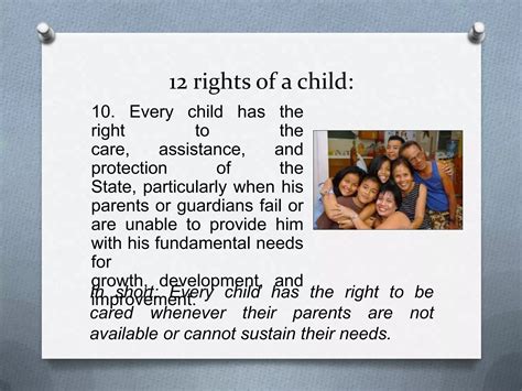 Rights of a Child (Philippines) | PPTX
