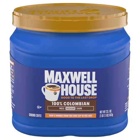 The Original Roast Decaffeinated Medium Roast Ground Coffee | MAXWELL ...