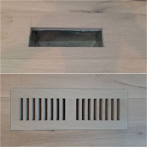 Custom work - Flush vents, flush electrical fixtures, nosing ...
