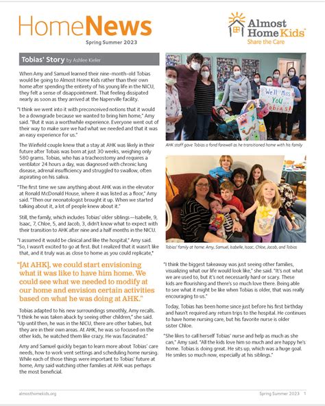 Newsletters Archive - Almost Home Kids