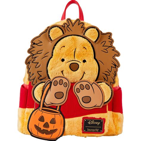 Winnie the Pooh Halloween Costume Cosplay Glow-in-the-Dark Mini-Backpack