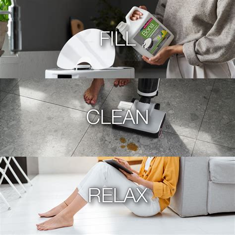 Bona Hard-Surface Floor Cleaner for Mopping Robots 2.5L