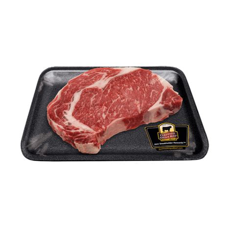 Certified Angus Beef Boneless Rib Eye Steak Family Pack (1 each ...