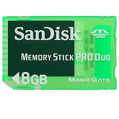 Sandisk Gaming Memory Stick PRO Duo 8GB Card - Buy Sandisk Gaming ...