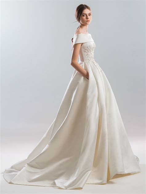 Mikado Silk Wedding Dress