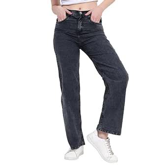 Buy AC Creation Women's Boyfriend Jeans with Premium Stretch Denim for ...