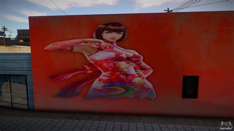 Anna Williams Mural v1 para GTA San Andreas