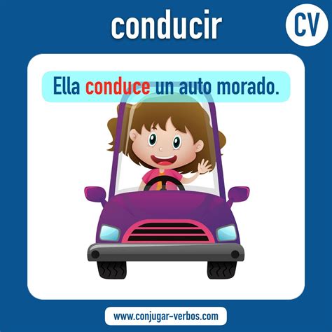 Verbo CONDUCIR | Verbos, Verbos en espanol, Conjugación del verbo