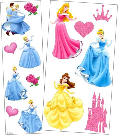 Buy Disney Princess Stickers - Specialty Disney Princess Sticker Set ...