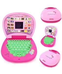 Kids Playing Pink Laptop Toy for Boys and Girl Kids - Multicolour (Kids ...