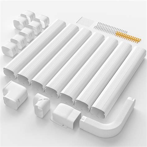 Amazon.com: Cestluck Mini-Split AC Line Set Cover: 5" 26.5 Ft Minisplit ...