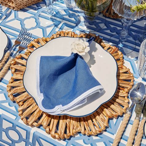 Fiore Porcelain Napkin Rings (Set of 4)– Mrs. Alice