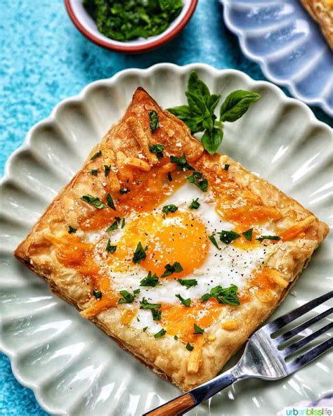 Eggs in Puff Pastry - Urban Bliss Life