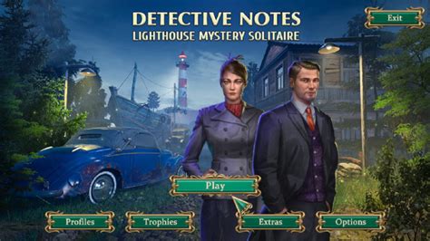 Detective Notes: Lighthouse Mystery Solitaire - Freegamest By Snowangel