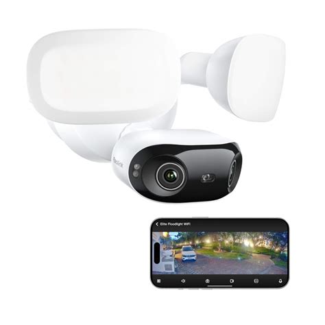 elite Floodlight WiFi 4K Dual Lens Smart Camera-Reolink Australia