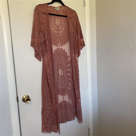 Long line swim suit cover up Can also be used to... - Depop