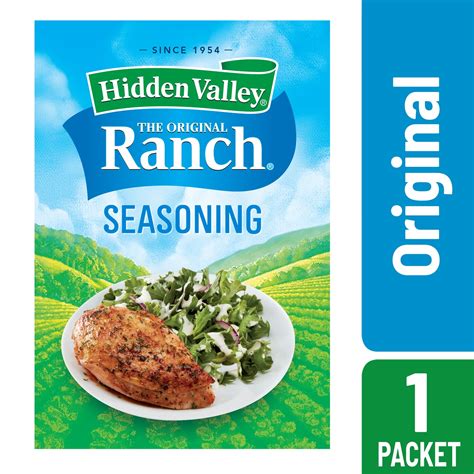Ranch Seasoning Packet Amount at Augusta Berkeley blog