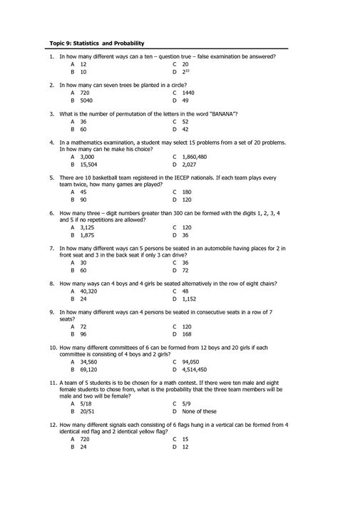 Probability Math Problems 的图像结果