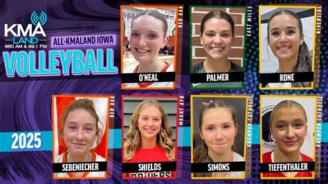 Presenting the 2025 All-KMAland Elite Iowa Volleyball Team | Sports ...
