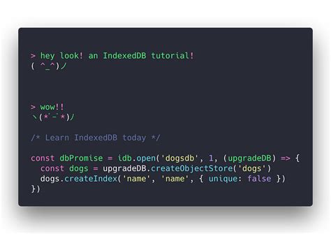 Local Storage vs IndexedDB 的图像结果