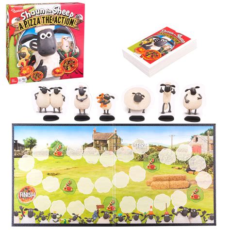 Buy Outset Media - Shaun the Sheep A Pizza the Action Board Game ...
