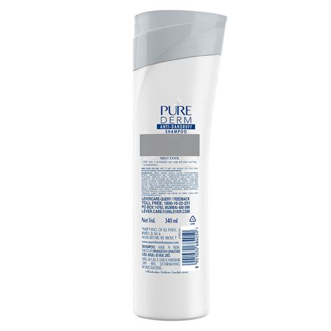 Pure Derm Mint Cool Shampoo, 340 ml Price, Uses, Side Effects ...