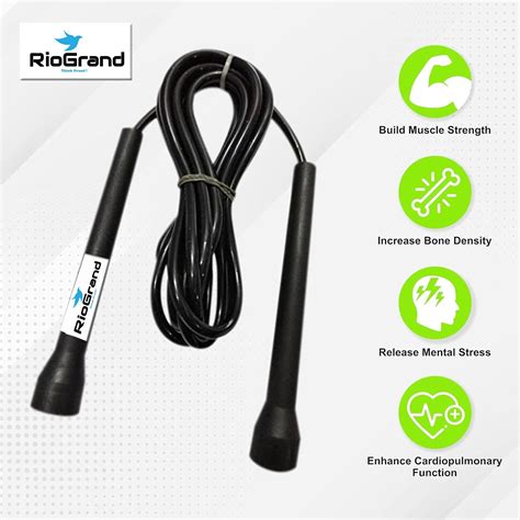 RioGrand Skipping Rope for Men, Women and Kids