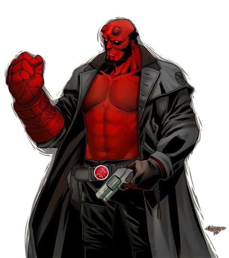 Hellboy | Superhero, Comic art, Marvel