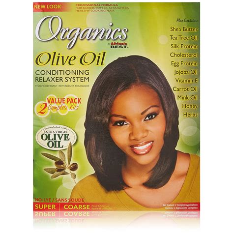 Africa's Best Organic Olive Oil Relaxer Super, Pack of 2 - Walmart.com