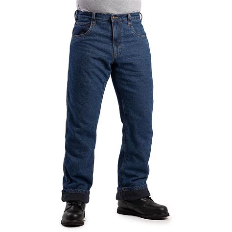 Berne Men's Heartland Fleece-Lined Denim Jeans | Academy