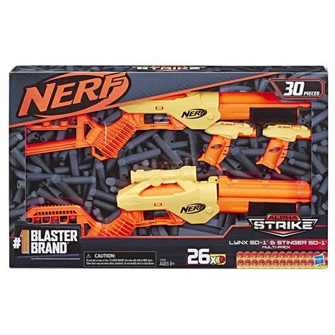 Nerf Alpha Strike Lynx SD-1 and Stinger SD-1 - Maya Toys