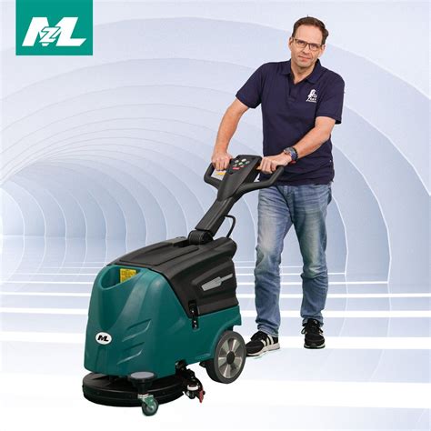 Flexible Floor Scrubber Walk-Behind Vacuum Cleaner Suitable for All ...