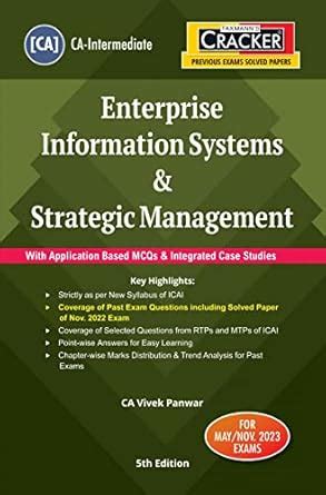 Buy Taxmann's CRACKER for Enterprise Information Systems & Strategic ...
