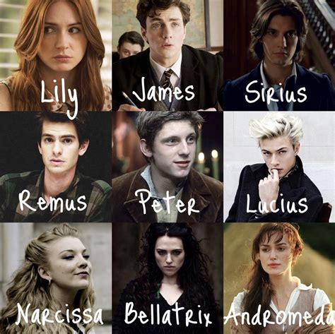 Marauders Era dreamcast pt. 1 — Lily Evans (Karen Gillan), James Potter ...