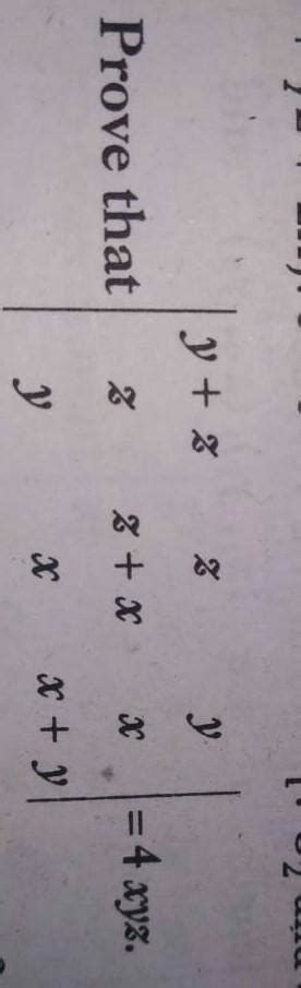 Question from determinant ! Plz solve it - Brainly.in