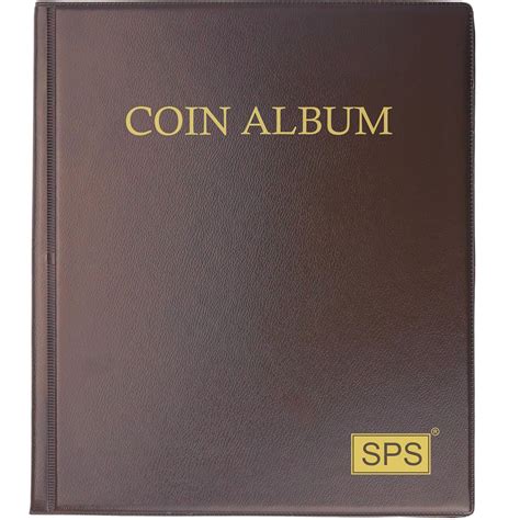 SPS 240 Pockets Coin Album Book – Premium Coin Holder for Big Currency ...