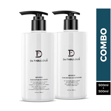 Buy De Fabulous Reviver Hair Repair Shampoo and Conditioner (500ml ...