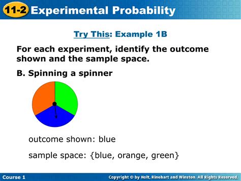 11.2 experimental probability | PDF