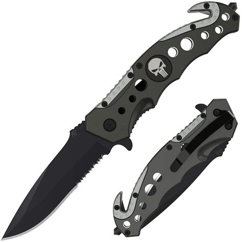 Amazon.com: Swiss Safe 3-in-1 Tactical Knife for Military and First ...