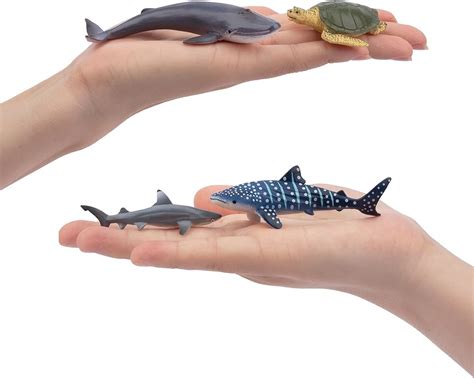 TOYMANY 24pcs Mini Ocean Animal Figurines: Realistic India | Ubuy
