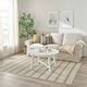 VIRKLUND rug flatwoven, in/outdoor, beige/dark grey, 160x230 cm (5'3"x7 ...