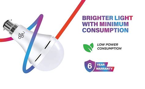 Nippo Rechargeable Emergency Inverter LED Bulb - 9W (Cool Day Light ...