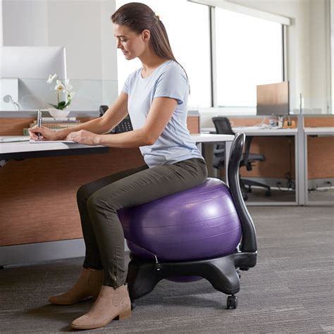 Office Sitting Exercise Ball at Marie Renner blog