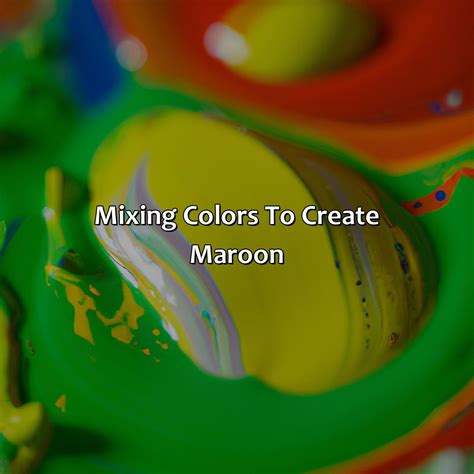 What Color Makes Maroon - colorscombo.com