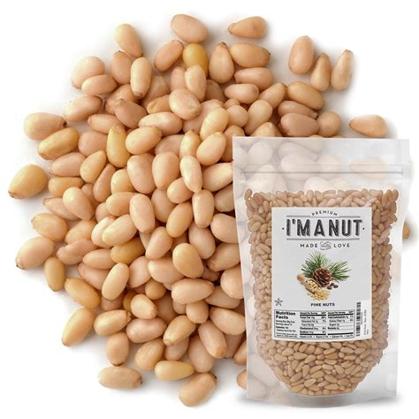 I'M A NUT Raw Pine Nuts Whole and Natural No PPO Steam Pasteurized ...