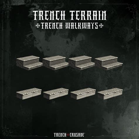 Trench Crusade terrain - Trench walkways - Factory Fortress Inc ...