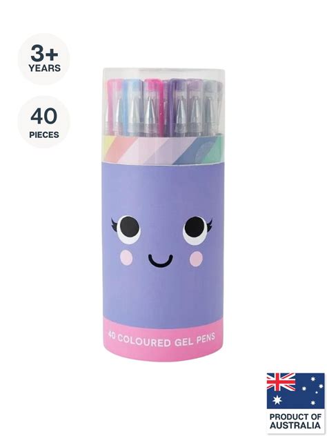 Anko 40 Pack Coloured Gel Pens | edamama
