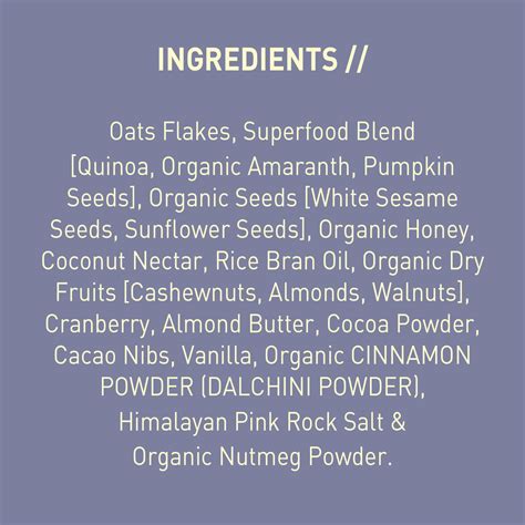 Buy Cocoa Crunch Granola at reasonable price | Nourish organics