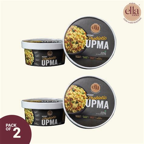 Ella Foods | Instant Upma | Ready to Eat Food| 40% Low Sodium