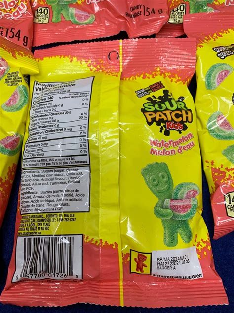 Sour Patch Kids Watermelon Candy (6 x 154g)